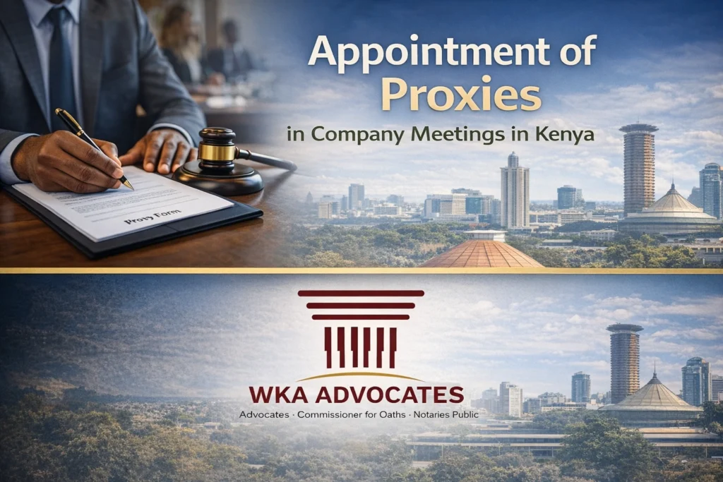 Appointment of Proxies in Company Meetings in Kenya